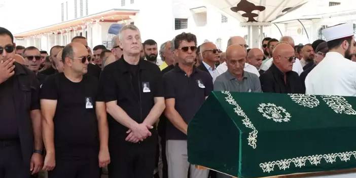 Metin Şentürk’ün kardeşi Bayram Şentürk son yolculuğuna uğurlandı