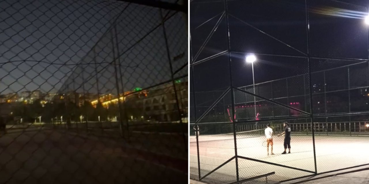 Vatandaşın isyanı ekipleri harekete geçirdi: Ankara’da ışıksız spora hızlı çözüm