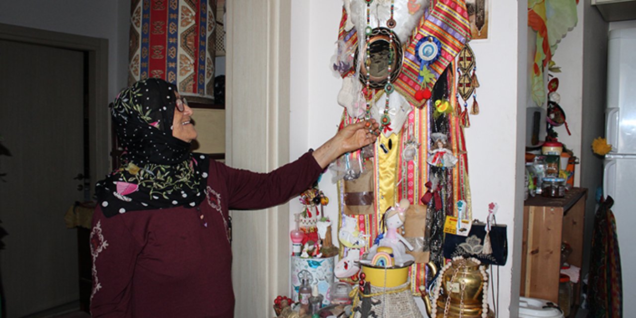 Her köşesi yaşanmışlık kokuyor: Emine Teyze’nin evi görenleri etkiliyor