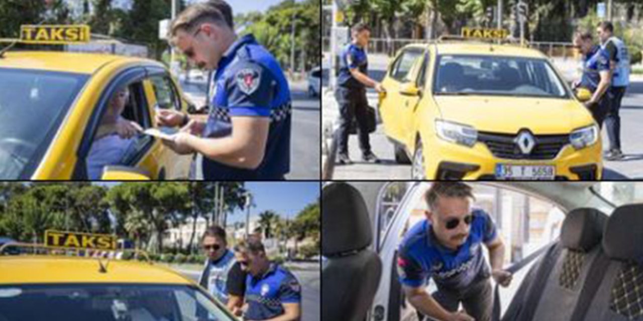 İzmir’de ticari taksilere sivil denetim