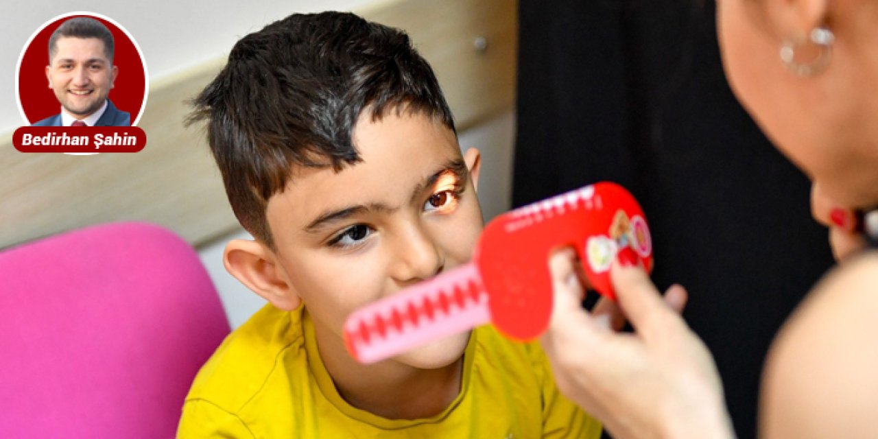 Altındağlı öğrencilere ücretsiz göz sağlığı taraması yapılıyor