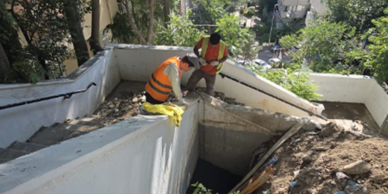 Çankaya’da su baskını: Ekipler seferber oldu