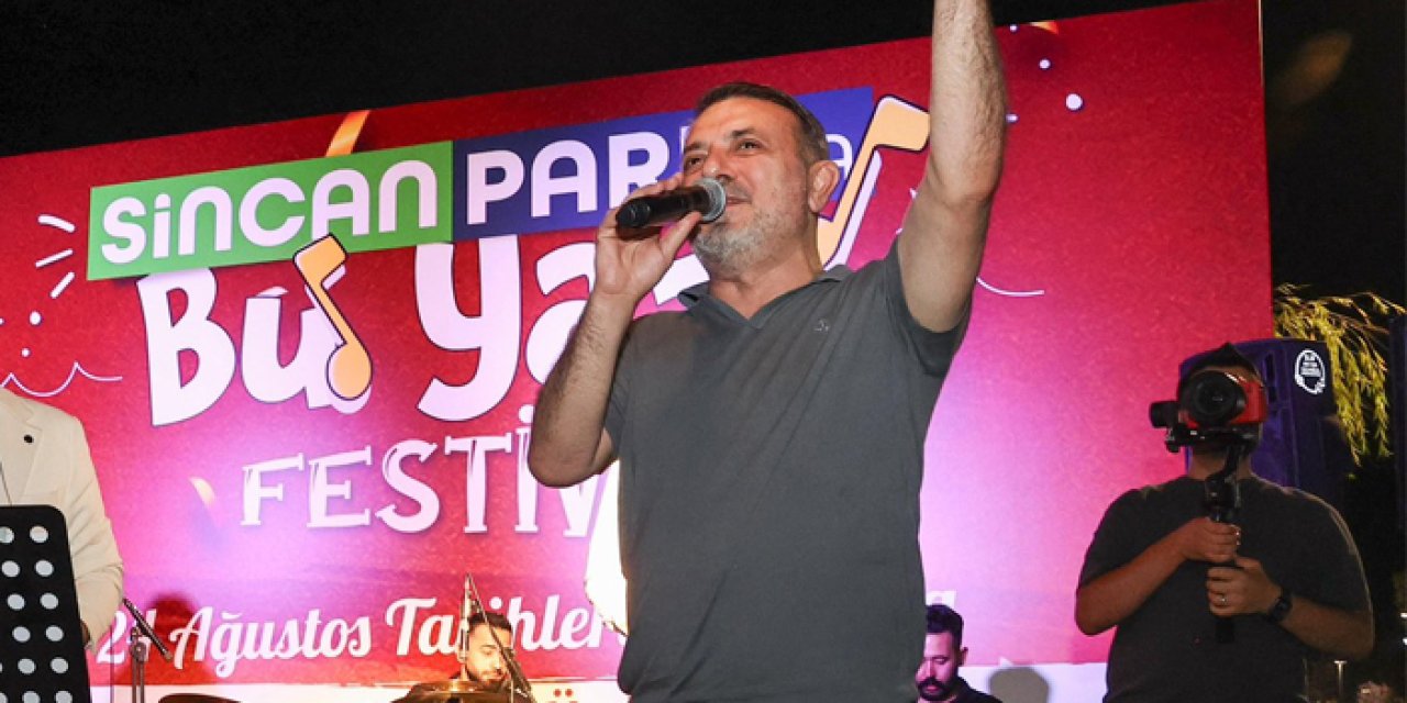 Sincan Park Festivali sona erdi