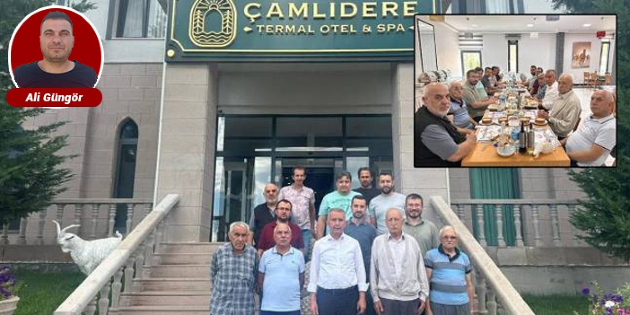 Çamlıdere’de yaşlılar termal otelde ağırlandı