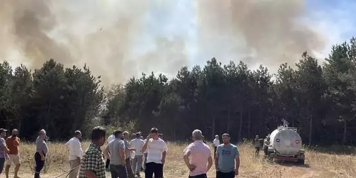 Sakarya’nın Akyazı ilçesinde yangın felaketi