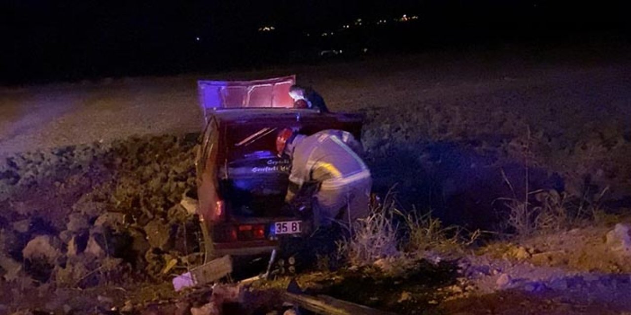 Damadıyla tartışıp aracını çaldı: O kayınbaba tarlaya uçtu