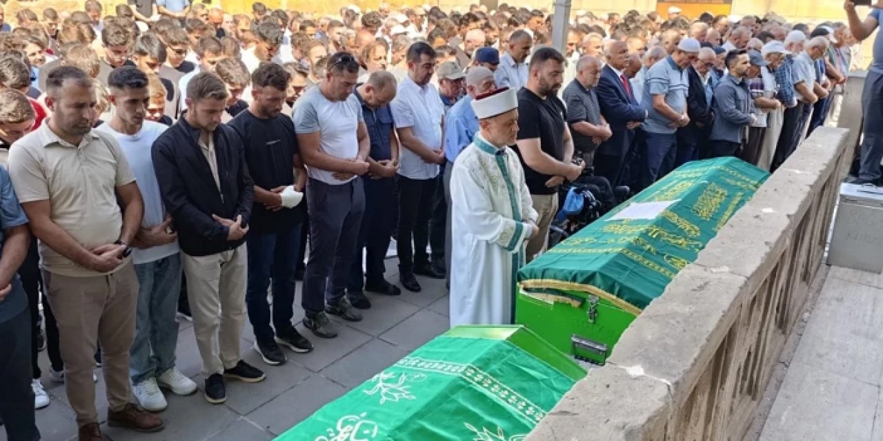 Samsun’da boğulan iki gencin acı vedası Yozgat’ta