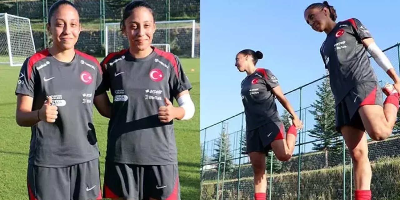 Milli takımda ikiz uyumu: Özsoy kardeşler, sahada dikkat çekiyor