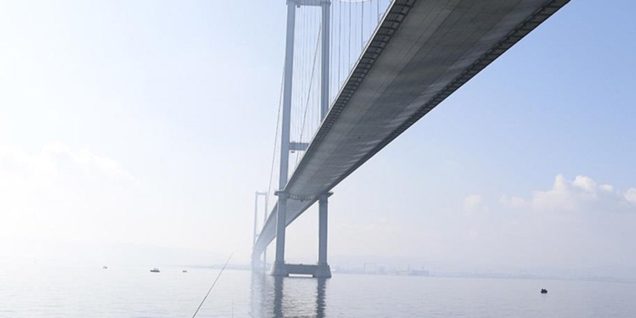 Osmangazi Köprüsü altından 64 metreden yüksek deniz araçları geçemeyecek