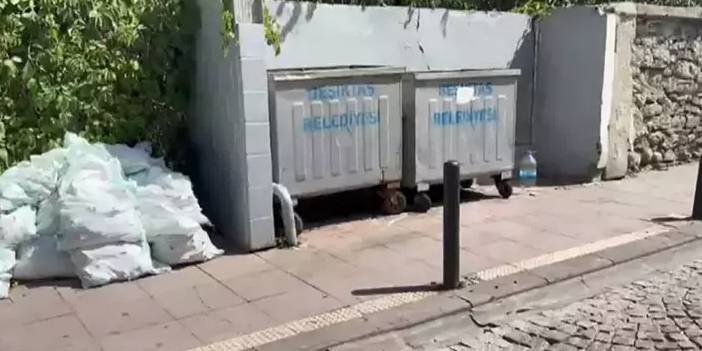Beşiktaş’ta çöp konteynerinde bulunan  bebek cesedi çevredekileri dehşete düşürdü
