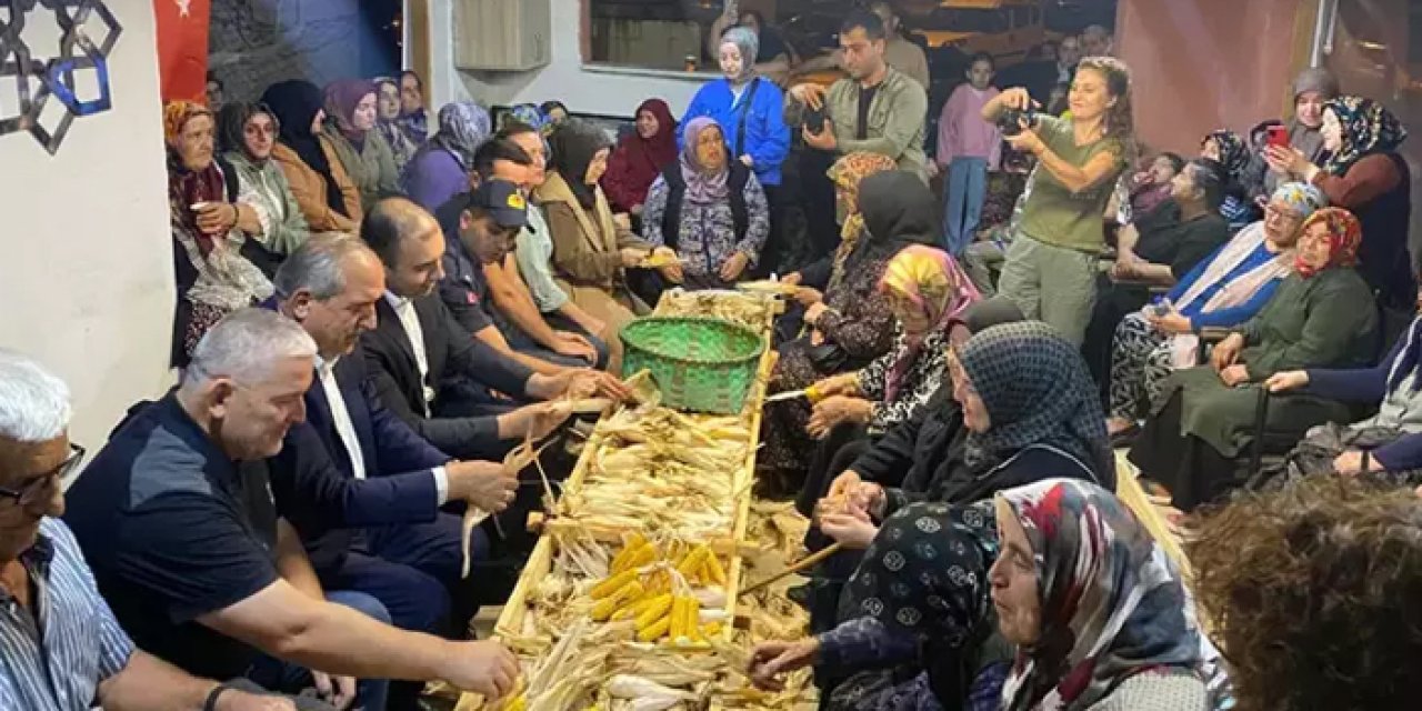 Bartın’da 200 yıllık gelenek: Köylüler mısır imecesinde buluştu