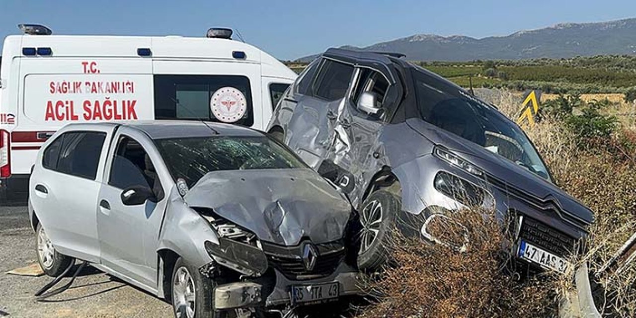Otoban bağlantı yolunda kaza: 3 yaralı