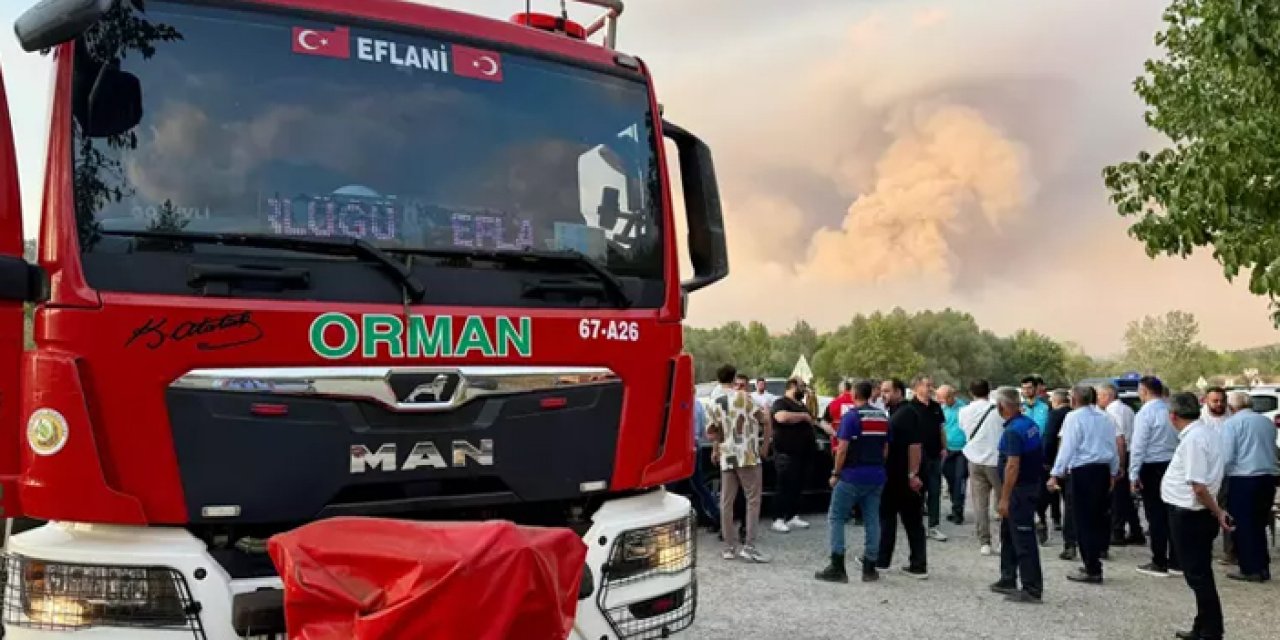 Kastamonu'daki orman yangınlarına müdahale sürüyor