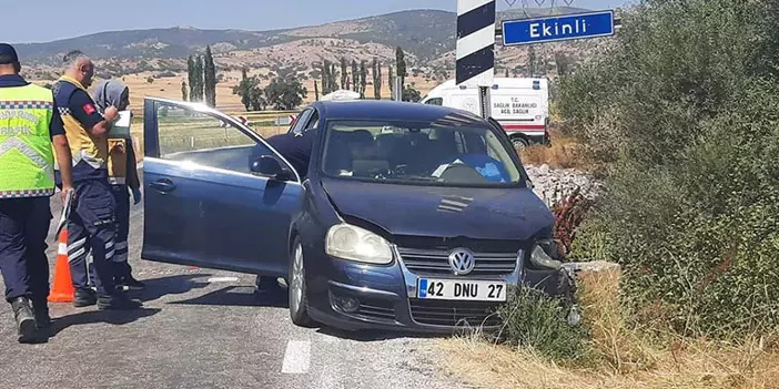 Tokat'ta feci kaza: Köprü bariyerine çarpan otomobilin sürücüsü hayatını kaybetti