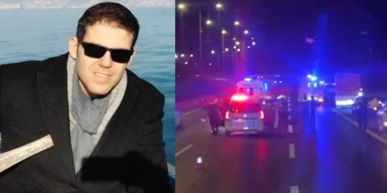 İzmir'de acı kaza! polis memuru trafik kazasında öldü