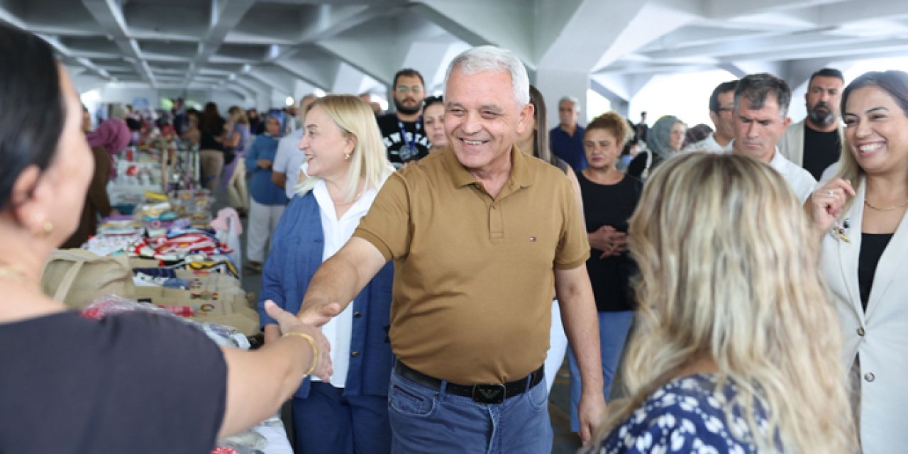 Mamaklı kadınların el emeği pazara taşındı