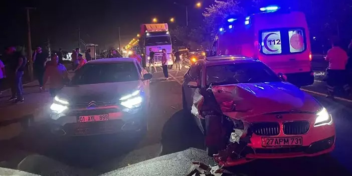 Mardin-Kızıltepe yolunda zincirleme kaza: 3’ü çocuk 9 yaralı