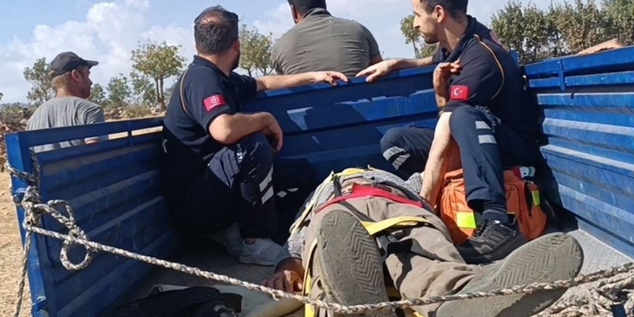 Siirt’te fıstık hasadı faciası: Patpatla ambulansa taşındı