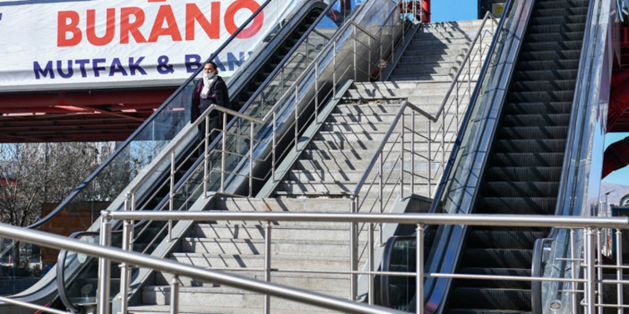 Ankara’da metro ve altgeçitlerde yürüyen merdiven sabotajı