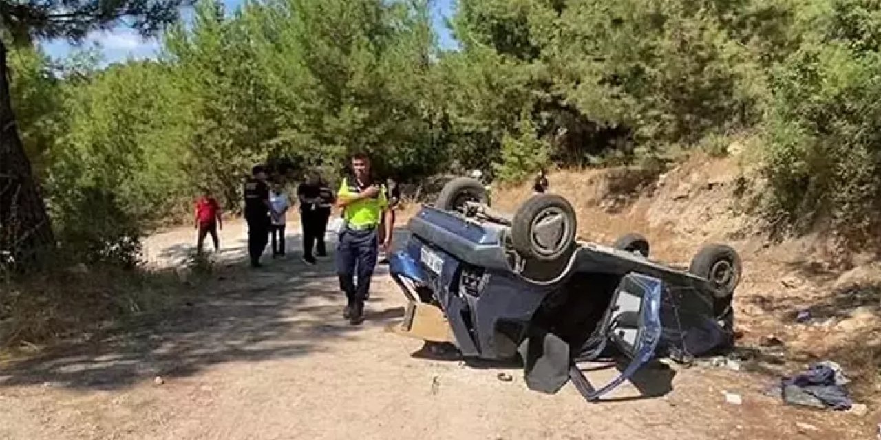 Muğla’da feci kaza: Anne ve oğlu uçurumdan düştü