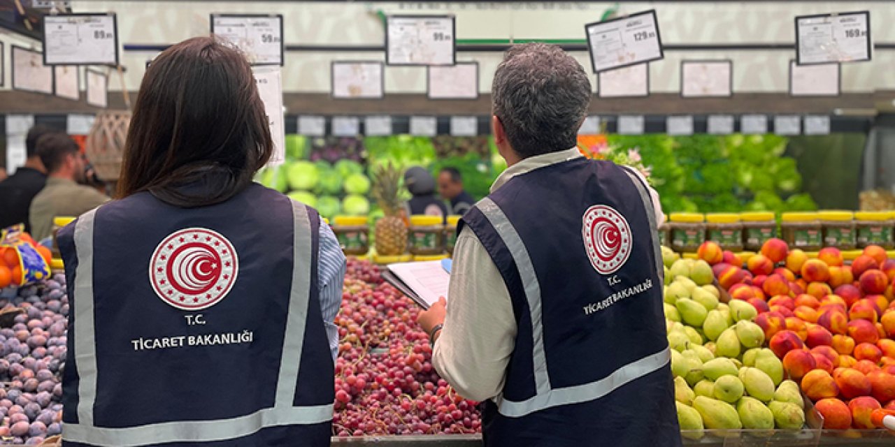 Ankara’da marketlere fahiş fiyat ve etiket denetimi