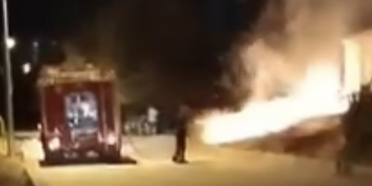 Elazığ’da otluk alanda çıkan yangın söndürüldü