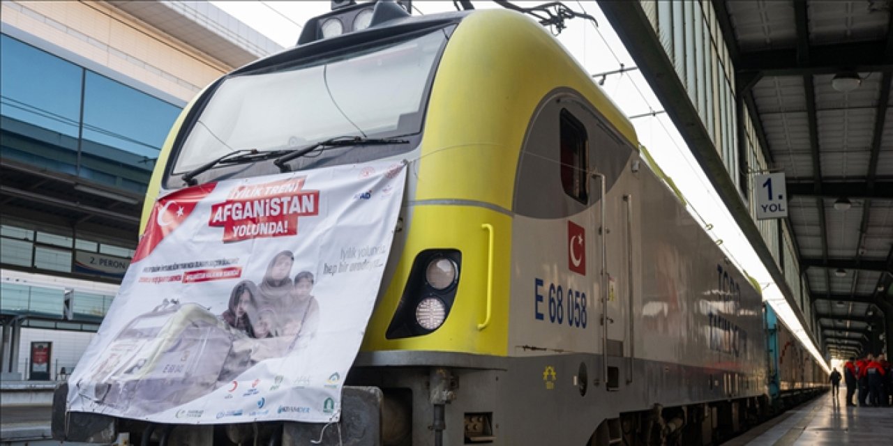 Türkiye’den Afganistan’a 922 ton insani yardım: 22. İyilik Treni yola çıkıyor