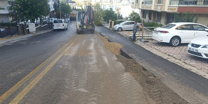 Mamak Belediyesi, sağanak sonrası seferber oldu