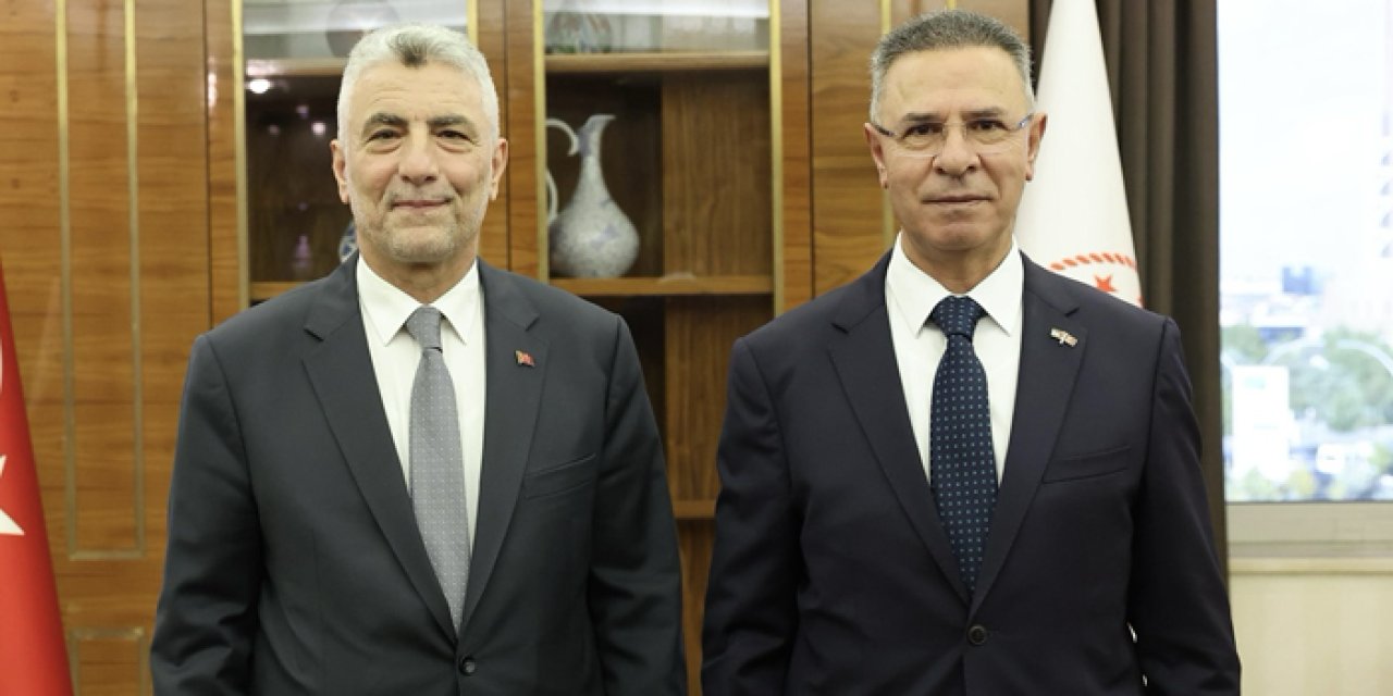 Ticaret Bakanı Ömer Bolat, Filistin Büyükelçisi’ni kabul etti