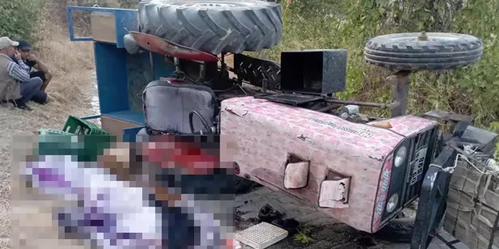 Germencik’te traktör kazası: Yaşlı sürücü hayatını kaybetti