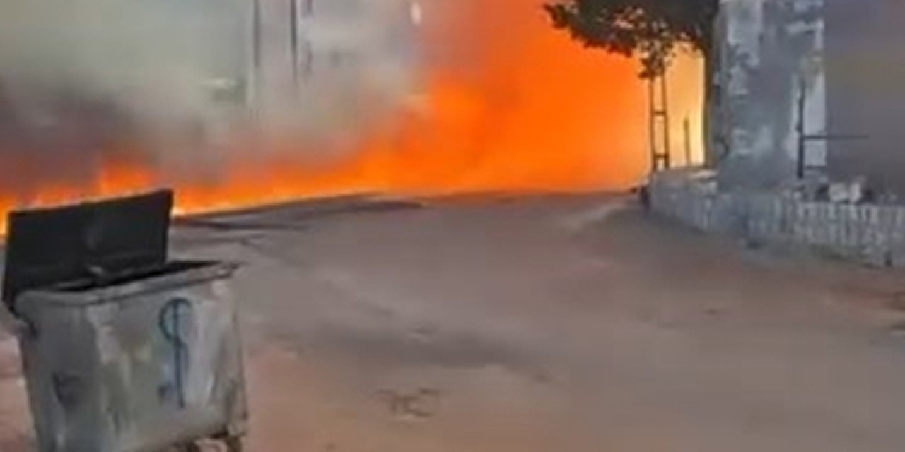 Şırnak’ta petrol boru hattında korkutan yangın