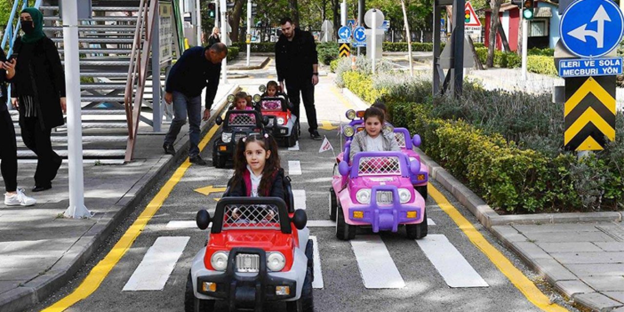 Ankara’da minik öğrenciler için trafik eğitimi başlıyor