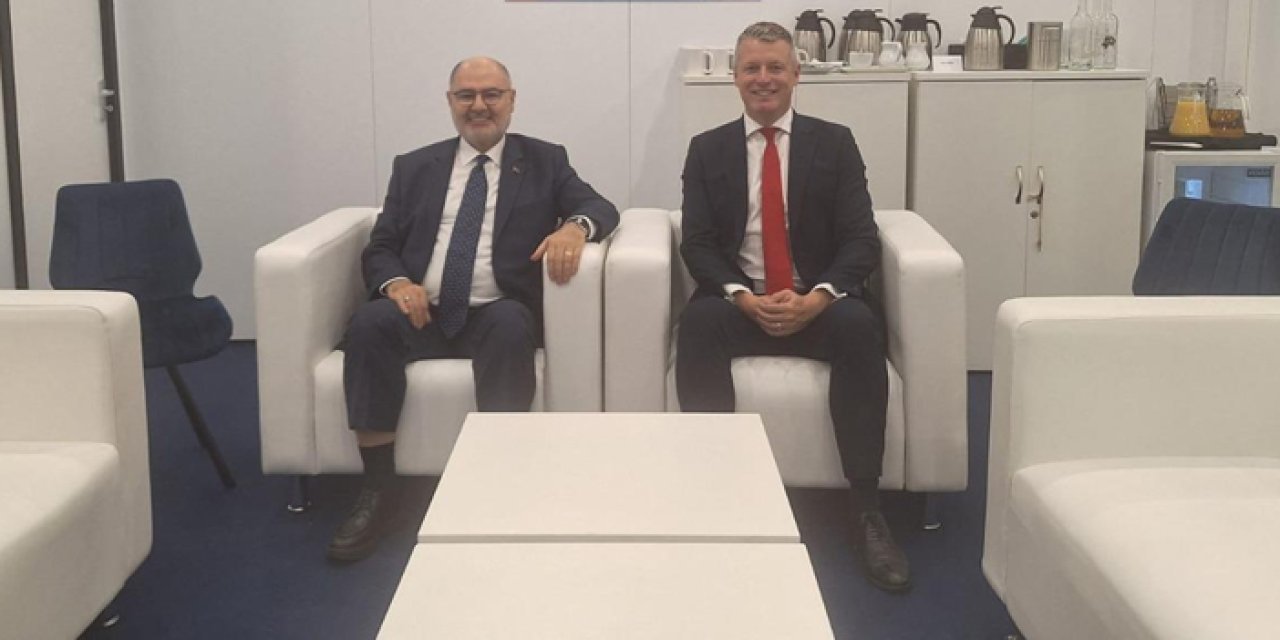 MSB Bakan Yardımcısı Kavaklıoğlu, İngiliz Bakan Pollard ile görüştü