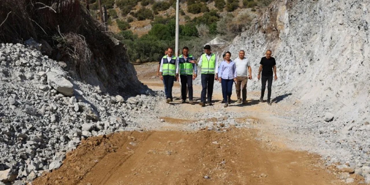 Selçuk içme suyu hattında çalışmalar tamamlanıyor