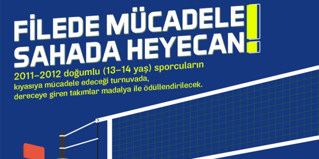 Ankara’da gençlerarası voleybol turnuvası başlıyor