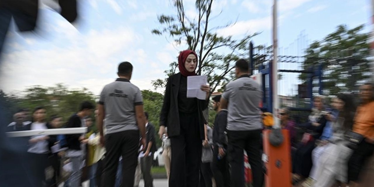 KPSS alan bilgisi sınavının sabah oturumu gerçekleştirildi