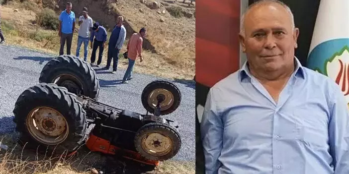 Manisa’da traktör devrildi: 1 ölü