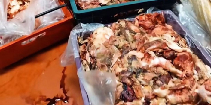 11 ton kaçak et ele geçirildi, kamu kurumlarına da satılmış