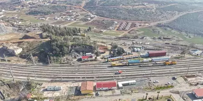 Malatya-Gölbaşı-Narlı-Nurdağı demir yolu hattı yarın hizmete açılıyor