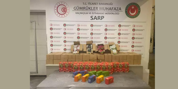 310 kilo esrar ve 291 kilo kokain ele geçirildi