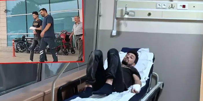 İnegöl’de korkunç kaza: Elini yatar testereye kaptırdı