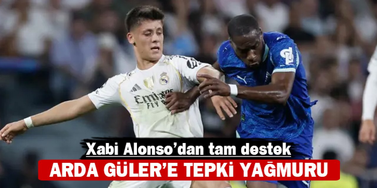 Arda Güler'e tepki yağmuru: Xabi Alonso'dan tam destek