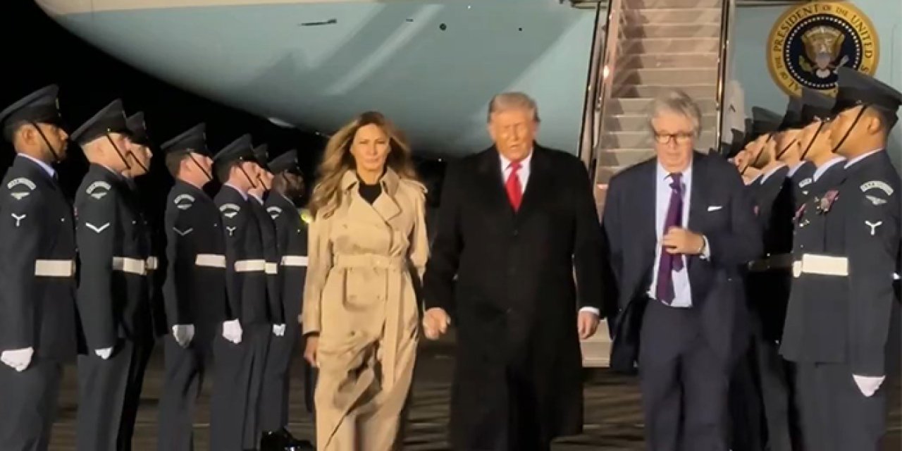 Trump Londra’da: Ziyaretler başlıyor