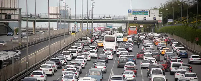 TÜİK açıkladı: 32,8 milyon araç trafiğe katıldı