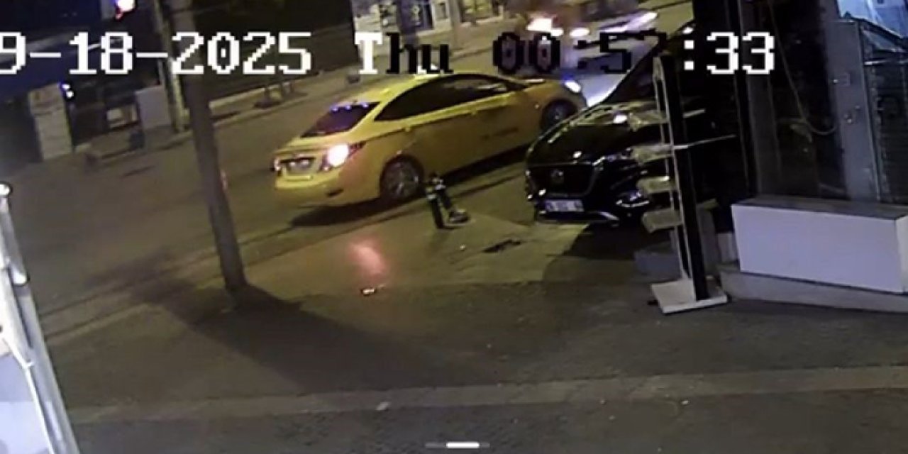 Bursa’da drift faciası: Otomobil ve motosiklet çarpıştı