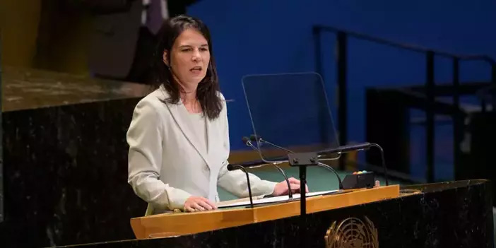 BM Genel Kurul Başkanı Baerbock: “İsrail-Filistin meselesinde tek çözüm iki devletli model”