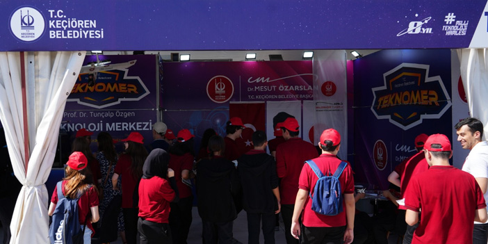 Keçiören Belediyesi TEKNOMER, TEKNOFEST İstanbul’da teknoloji tutkunlarının ilgi odağı oldu