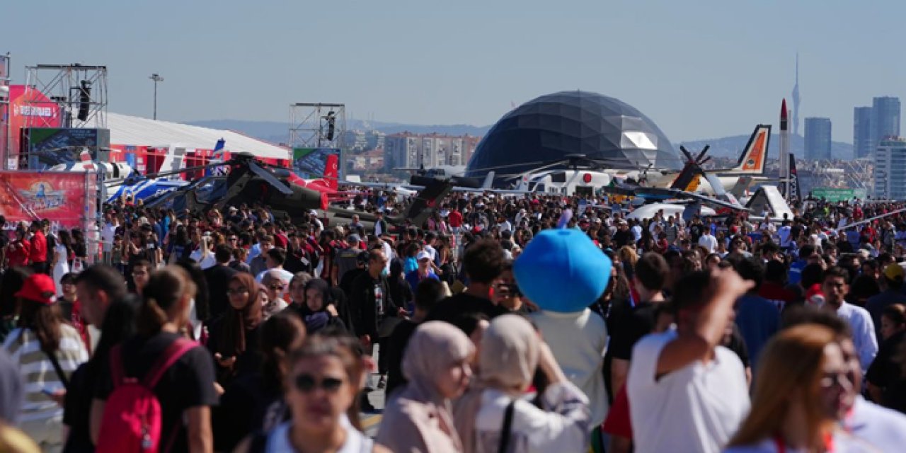 TEKNOFEST’te ziyaretçi yoğunluğu devam ediyor
