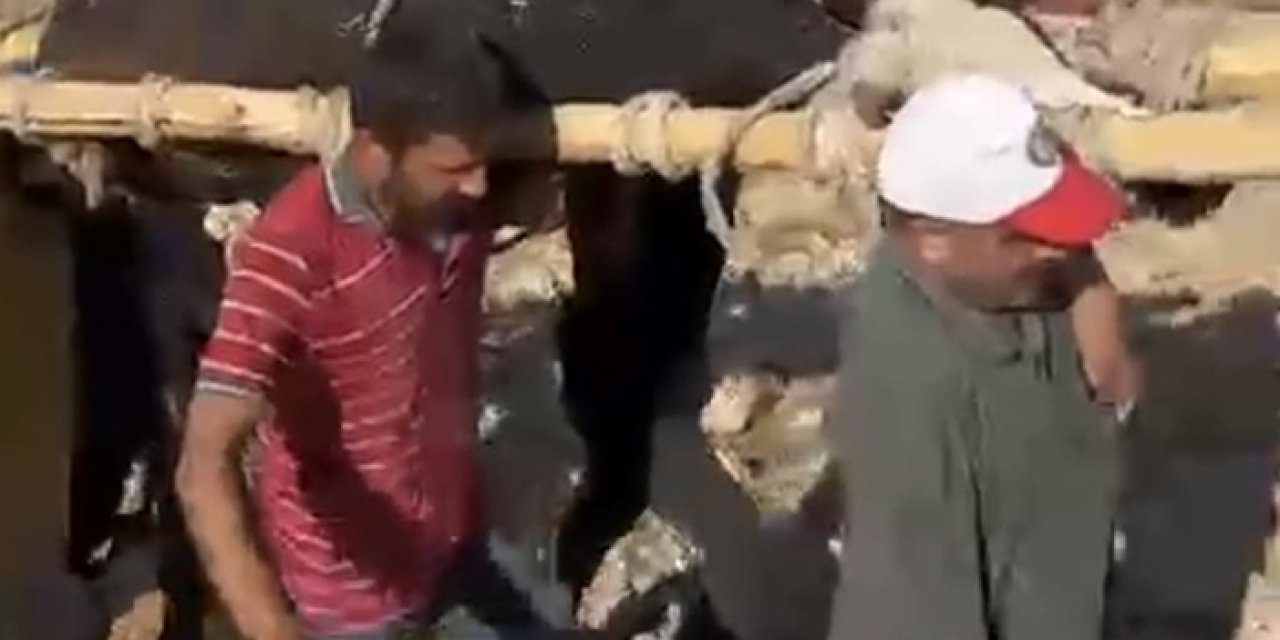 500 kiloluk inek için köylülerin nefes kesen mücadelesi