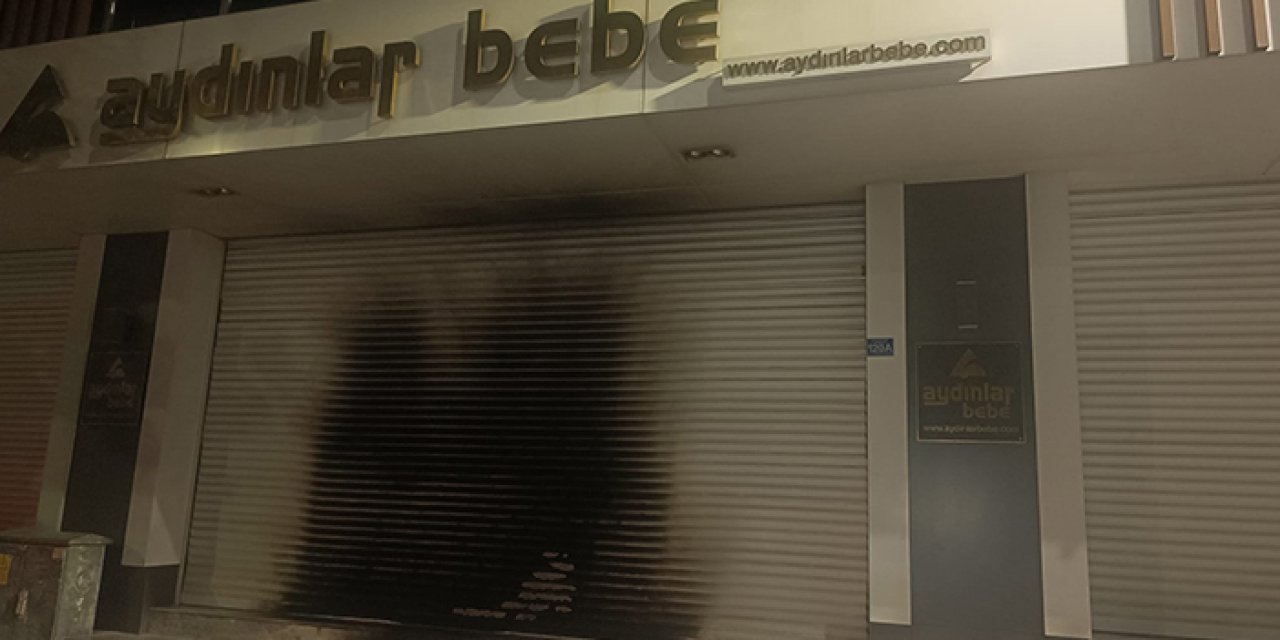 Bursa’da mağazayı kundakladı: Telefonla o anları kaydetti